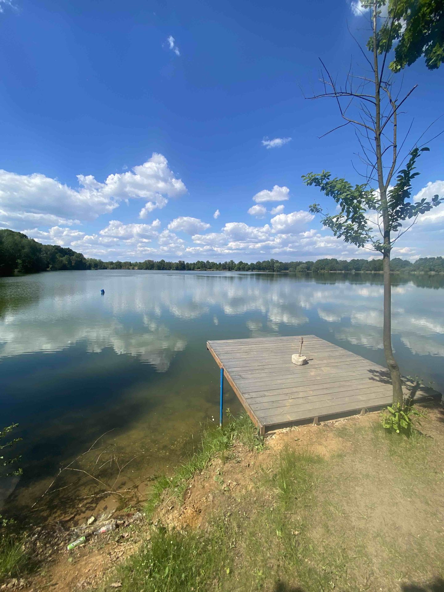 Mlékojedské jezero v blízkosti Cukrkandlu